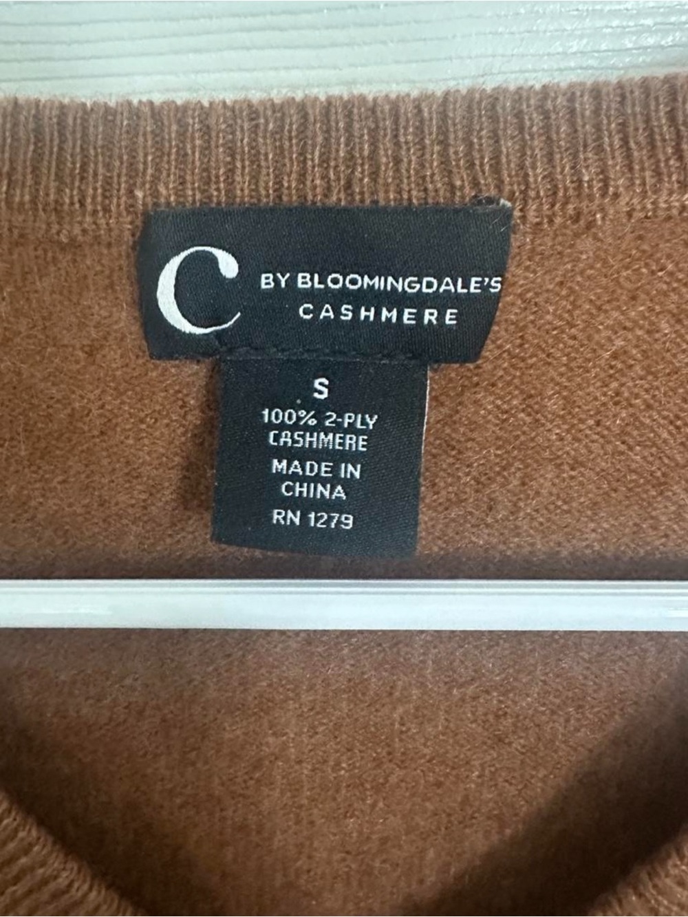Bloomingdale's Cashmere Crewneck Sweater - Chestnut Brown